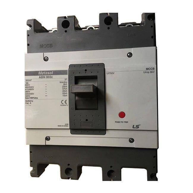 Aptomat LS MCCB ABN803c 3P 500A 45kA
